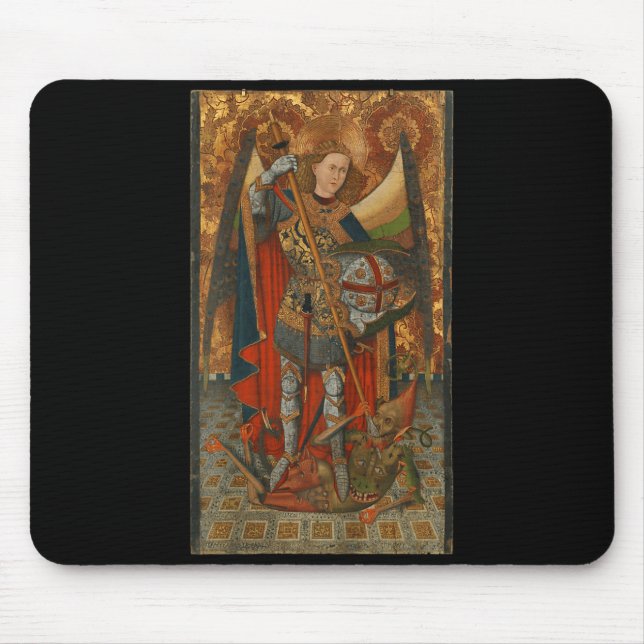 Saint Michael The Archangel Defeating Satan Christ Musmatta (Framsidan)