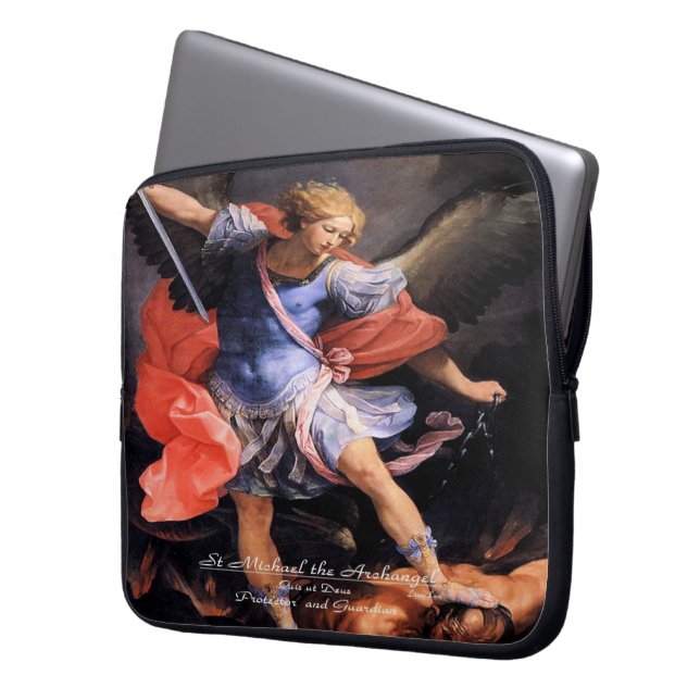 Saint Michael the Archangel Laptop Fodral (Framsidan Vänster)