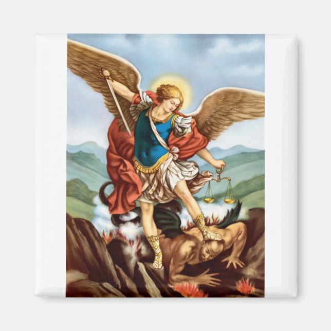 Saint Michael the Archangel Magnet (Framsidan)