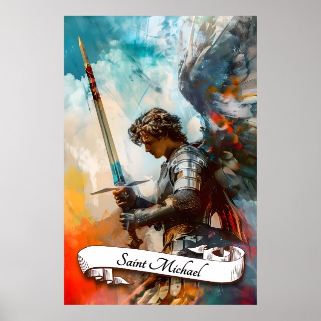 Saint Michael the Archangel Poster (Framsidan)