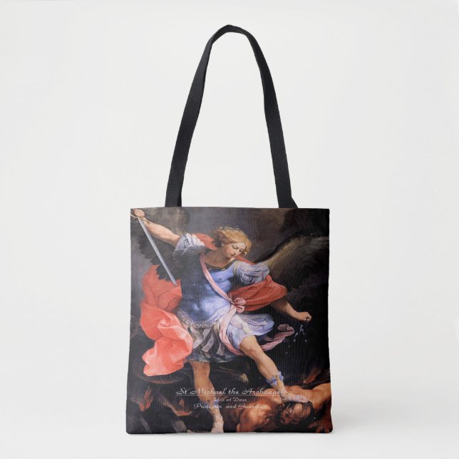 Saint Michael the Archangel Tygkasse (Framsida)