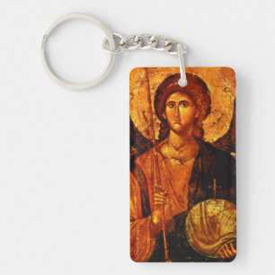 Saint Michael the Archangle Nyckelring