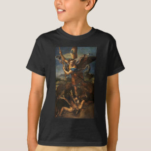 Saint Michael Vanquishing Satan Tee Shirt
