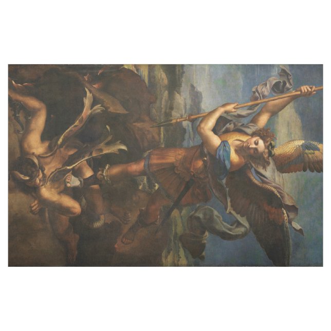 Saint Michael Vanquishing Satan Tyg (Yard)