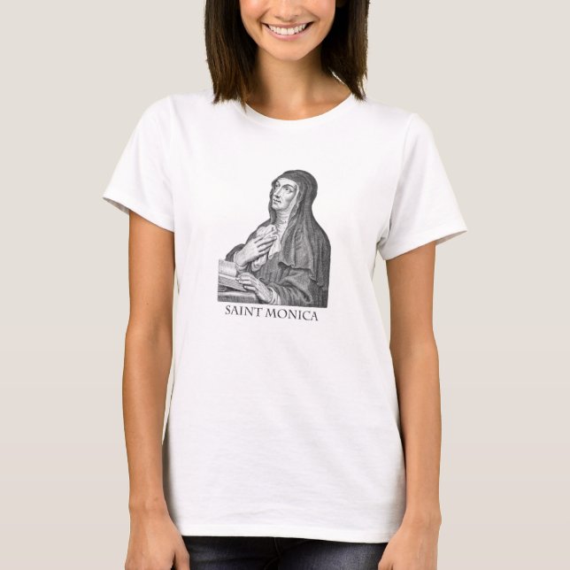 Saint Monica T-Shirt (Framsida)