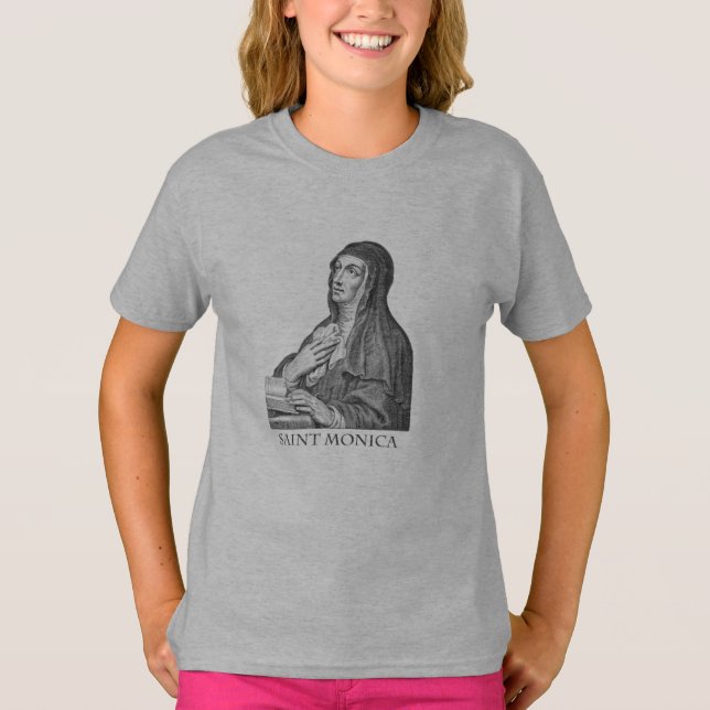Saint Monica T Shirt (Framsida)