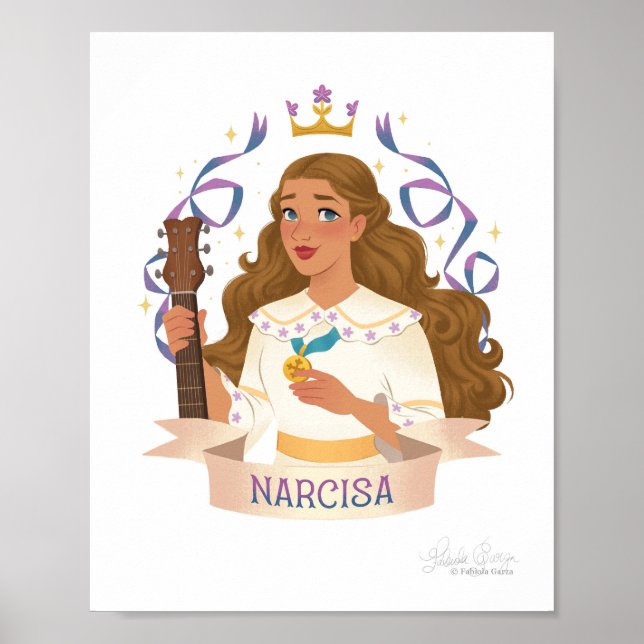 Saint Narcisa de Jesús Art Print Poster (Framsidan)