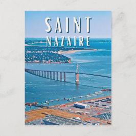 Saint Nazaire Photo Vintage Vykort