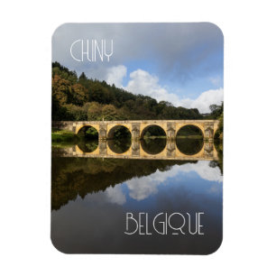 Saint Nicholas Bridge, Chiny, Belgien Magnet