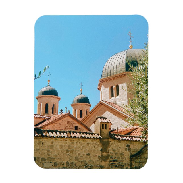Saint Nicholas' Church - Kotor - Montenegro Magnet (Vertikal)