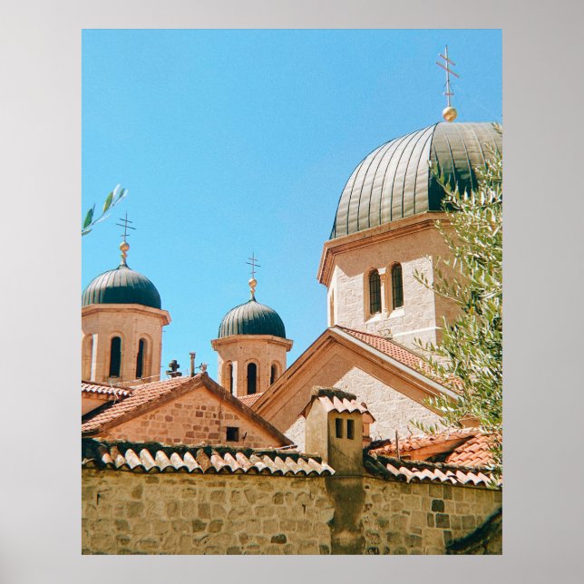 Saint Nicholas' Church - Kotor - Montenegro Poster (Framsidan)