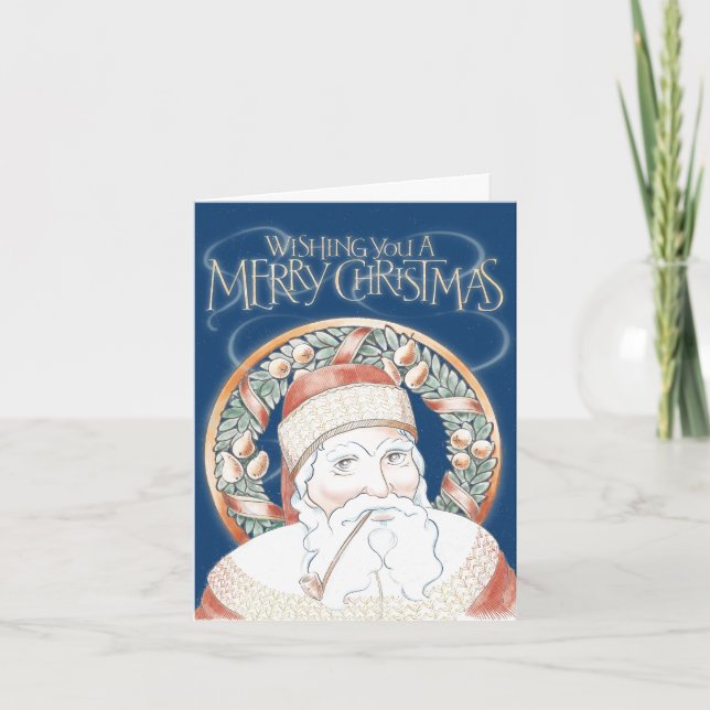 Saint Nicholas Helgkort (Framsida)