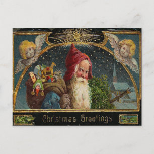 Saint Nicholas julkort Helg Vykort