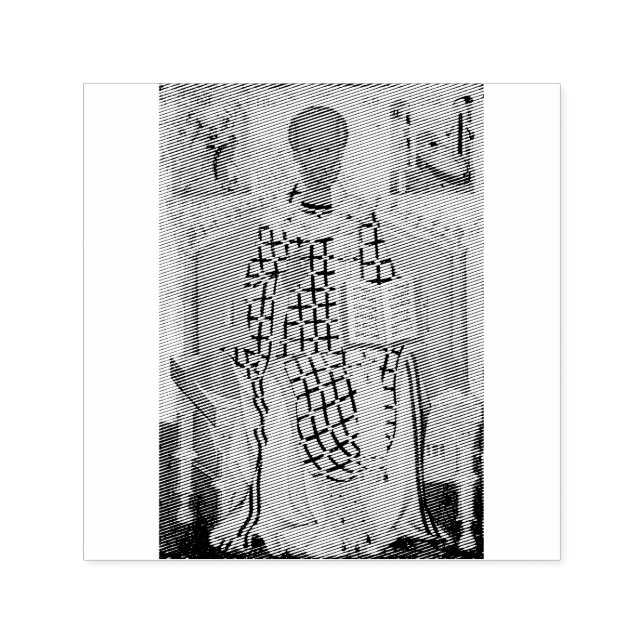 Saint Nicholas of Myra Orthodox Icon Självfärgande Stämpel (Design)