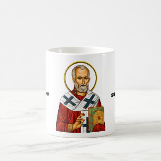 Saint Nicholas ortodox serbian saints icon Kaffemugg