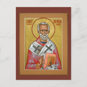Saint Nicholas Prayer-kort Vykort