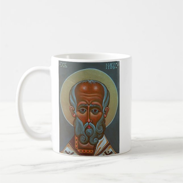Saint Nicholas the Wonderworking Kaffemugg (Vänster)