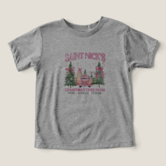 ’Saint Nick's Träd Farm’ T Shirt