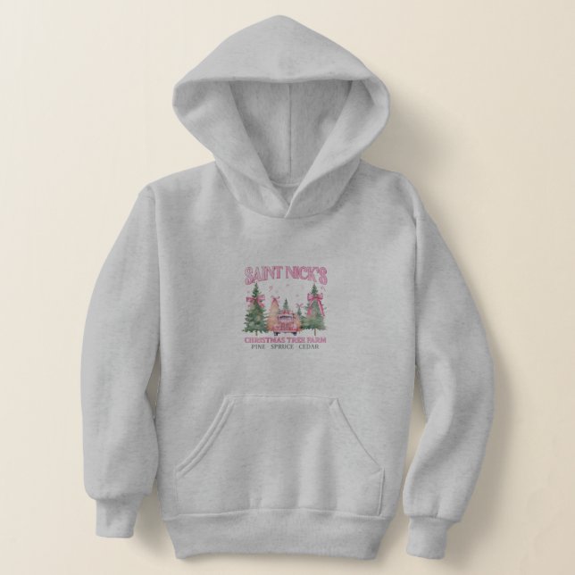 ’Saint Nick's Träd Farm’ T Shirt (Laydown)