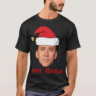Saint Nicolas Cage-julkort T Shirt