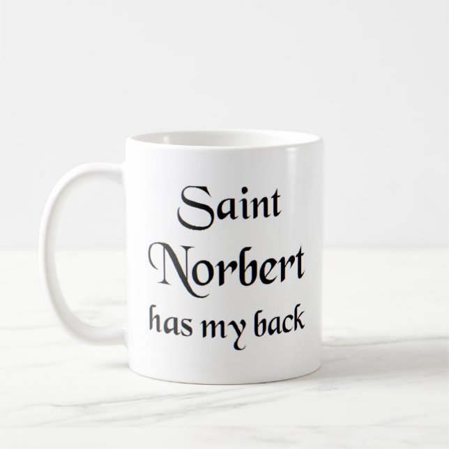 saint norbert kaffe mugg (Vänster)