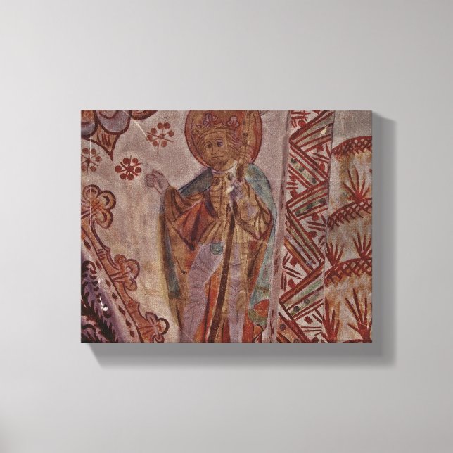 Saint Olaf av Norge Canvastryck (Framsida)