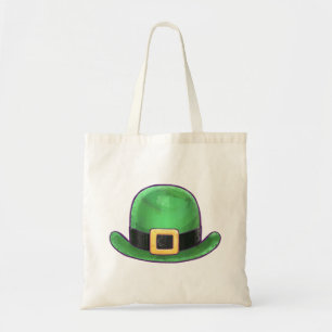 Saint Paddys Day Grönt Derby Hat Tygkasse