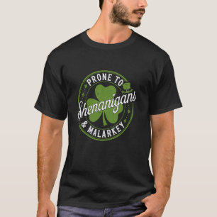 Saint Paddy's Day Kläder Benägna För Bus & M T Shirt