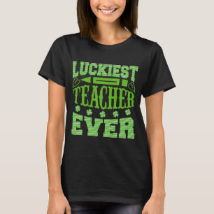 Saint Paddys Teacher Shamrock Lucky St Patricks Da T Shirt