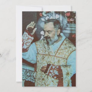 Saint Padre Pio Inbjudningar