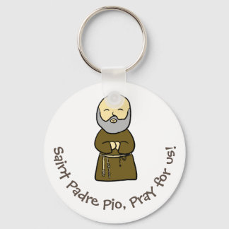 Saint Padre Pio Keychain Nyckelring