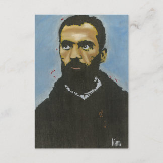 Saint Padre Pio Prayer-kort Tack Kort