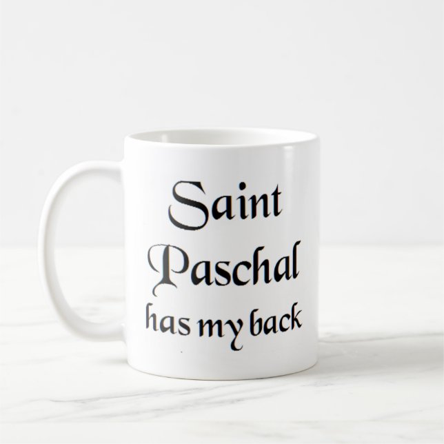 saint paschal-kaffe mugg (Vänster)