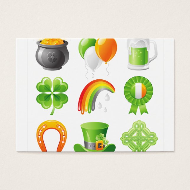 saint patriarks dag visitkort (Framsidan)