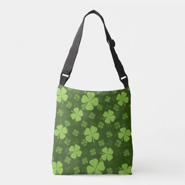SAINT PATRICK 4 LÖV KLÖVER AXELVÄSKA (Framsida)