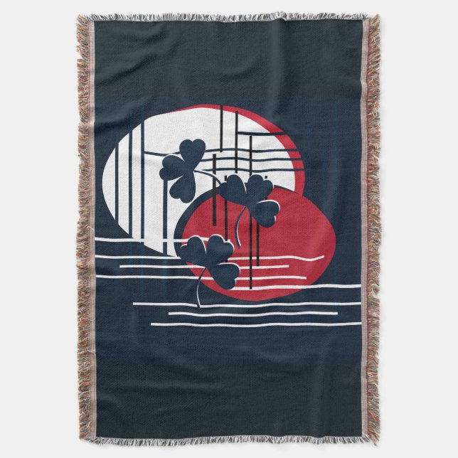 Saint patrick, abstraktion filt (Framsidan Vertikal)