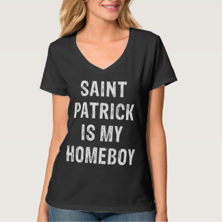 Saint patrick är min Homeboy Tee Shirt