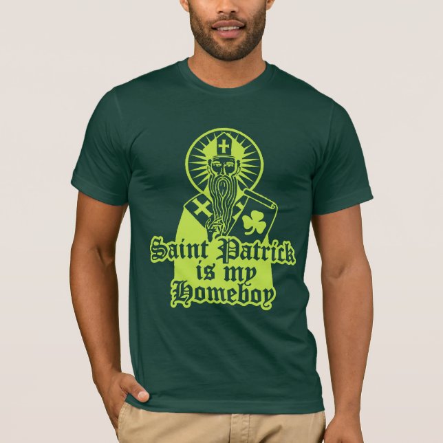 Saint patrick är min Homeboy Tröja (Framsida)
