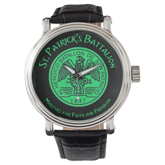 Saint patrick Battalion San Patricios katolik Armbandsur (Framsida)