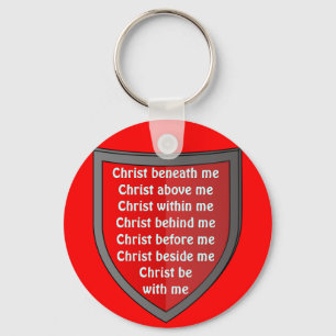 saint patrick breastplate prayer-nyckelkedja nyckelring
