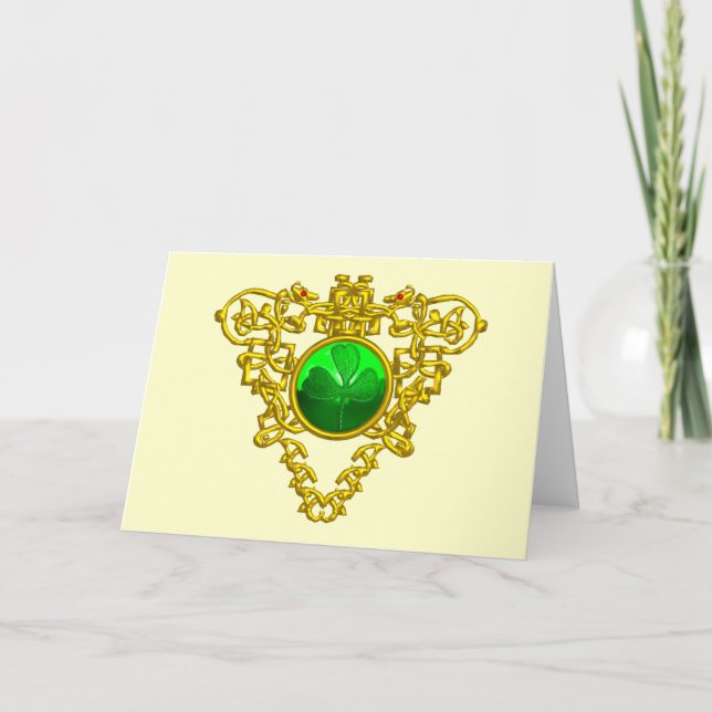 SAINT PATRICK CELTIC HEART KORT (Framsida)