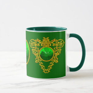SAINT PATRICK CELTIC HEART MUGG