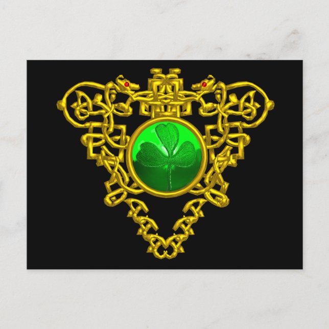 SAINT PATRICK CELTIC HEART VYKORT (Framsida)