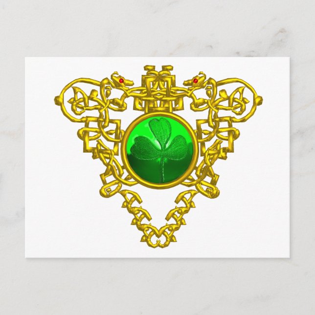 SAINT PATRICK CELTIC HEART VYKORT (Framsida)