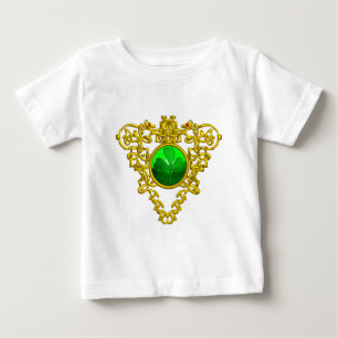 SAINT PATRICK CELTIC HEART WITH GRÖNT SHAMROCK TEE SHIRT