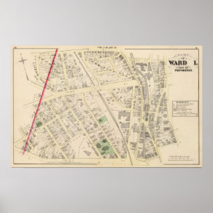 Saint patrick Church and State St School Atlas Poster
