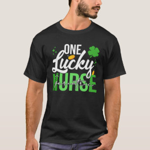 Saint patrick dag Geripediatriska sjuksköterska en T Shirt