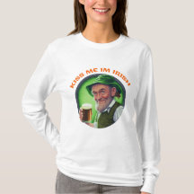 Saint patrick Dag Gift Shirt | Kyss mig im irish