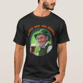 Saint patrick Dag Gift Shirt | Kyss mig im irish T Shirt