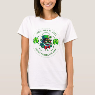 Saint patrick dag Tees: Fira i Grönt med T Shirt